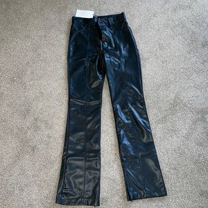 Zara faux leather pants